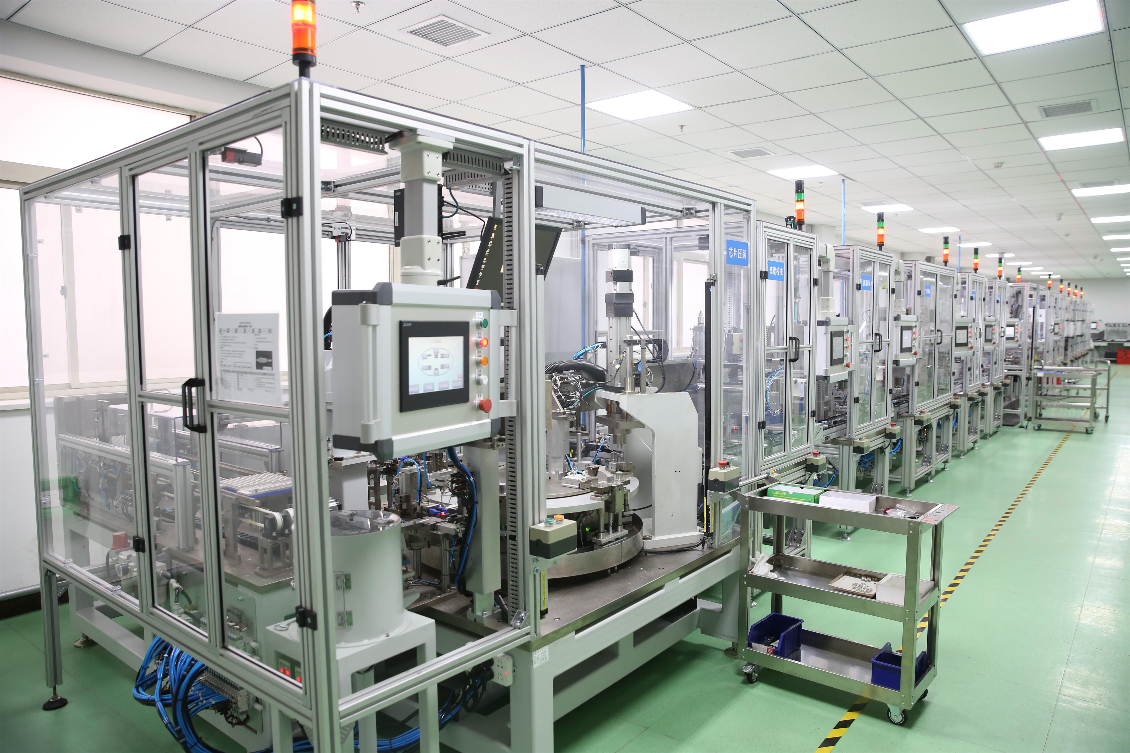 8創研公司氮氧傳感器自動化封裝線(xiàn)